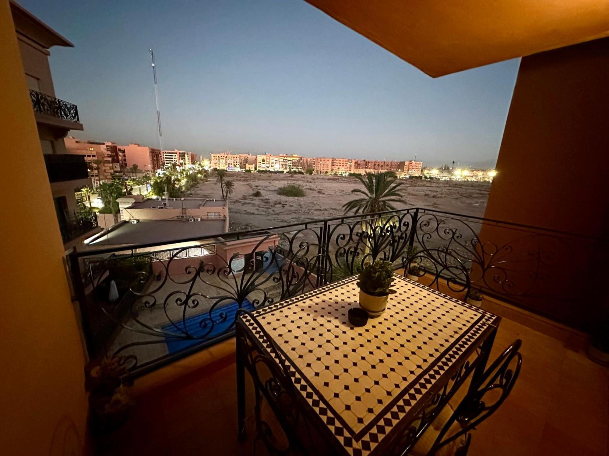 Ferienwohnung Majorelle House Vicino Ai Giardini Vista Splendida Marrakesch Exterior foto