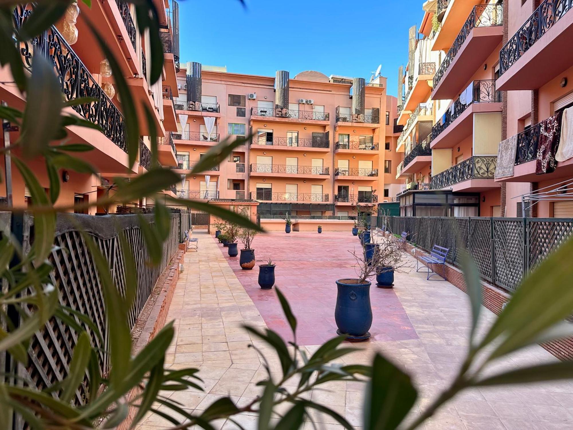 Ferienwohnung Majorelle House Vicino Ai Giardini Vista Splendida Marrakesch Exterior foto