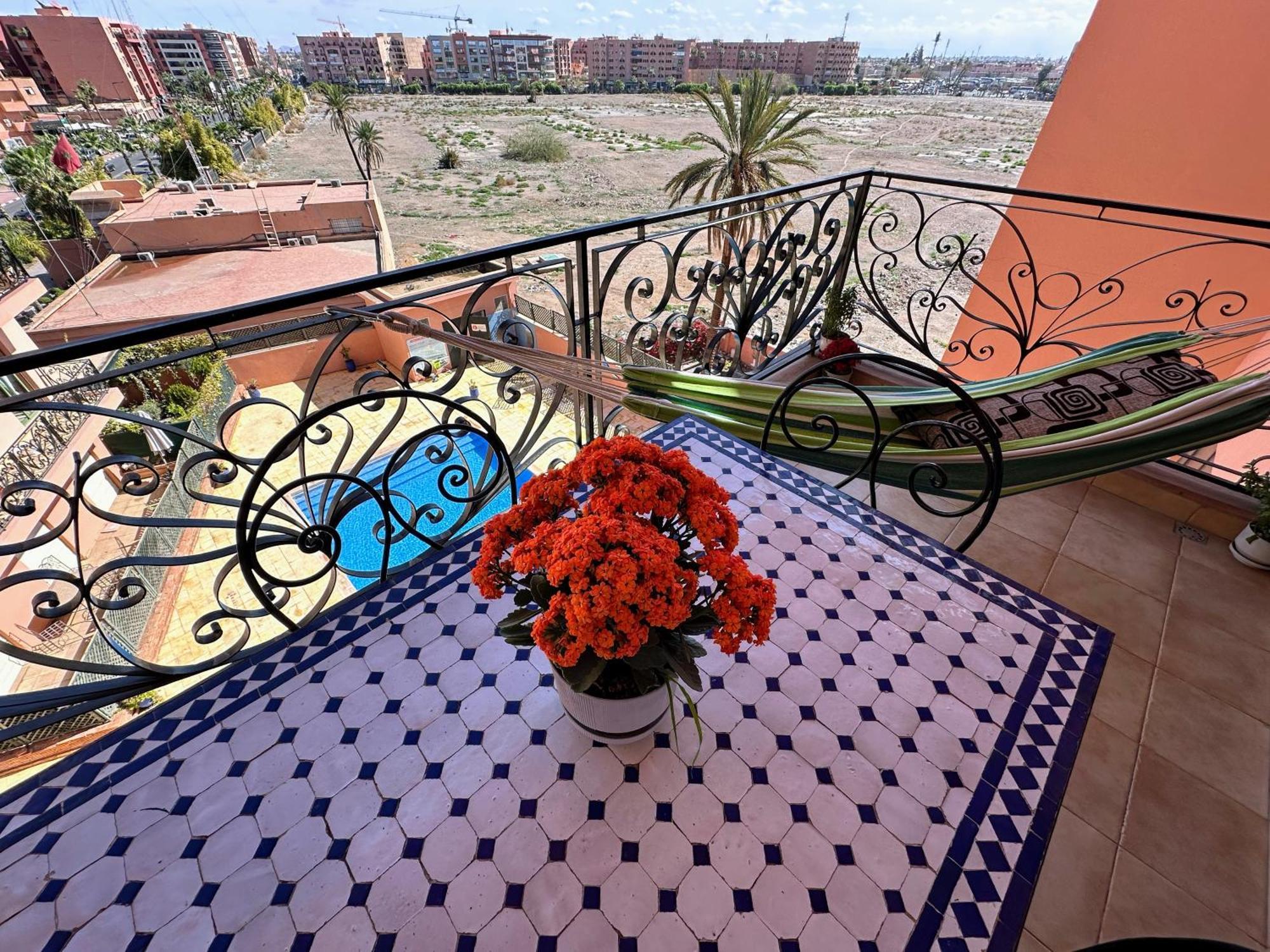 Ferienwohnung Majorelle House Vicino Ai Giardini Vista Splendida Marrakesch Exterior foto